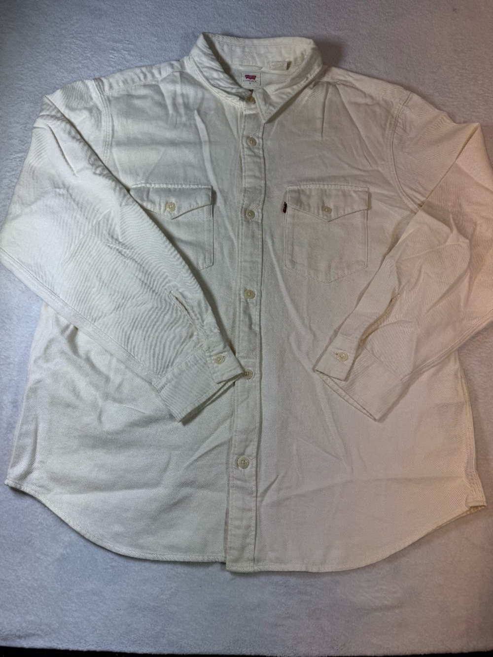 LEVI'S RELAXED COTTON SHIRT SIZE LARGE